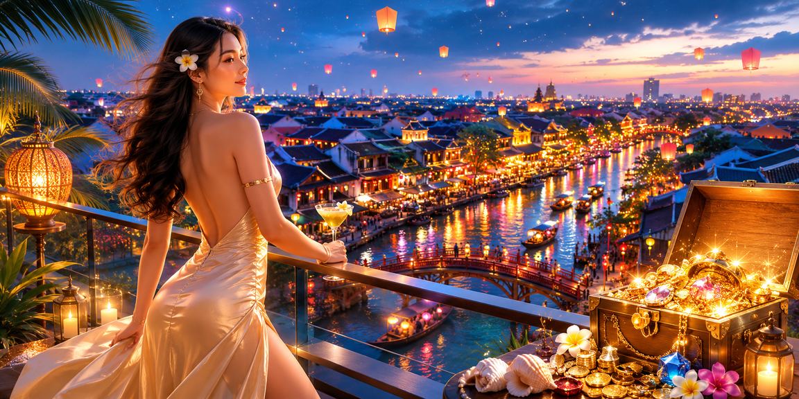 Đèn lồng Hà Nội thắp sáng không gian giải trí trực tuyến