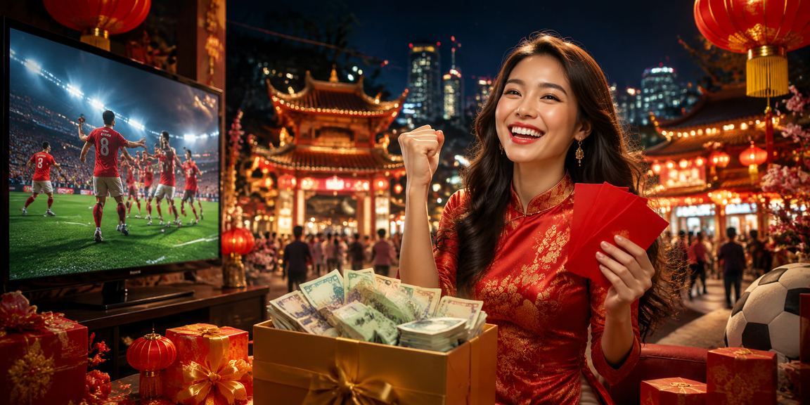 Phong bao lì xì may mắn tại tiệc khuyến mãi 1450 Hà Nội