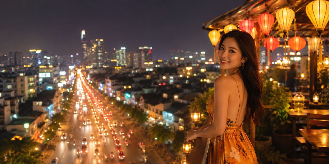 Chợ đêm sôi động tại Thành phố Hồ Chí Minh – không khí giải trí về đêm